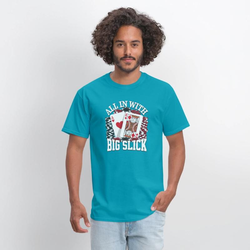 All In With Big Slick Texas Holdem Poker Apparel