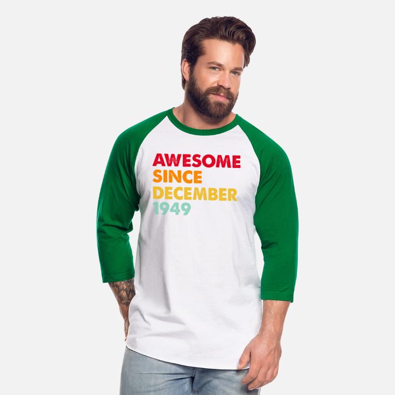 Awesome Since December1949 73rd Birthday Gifts