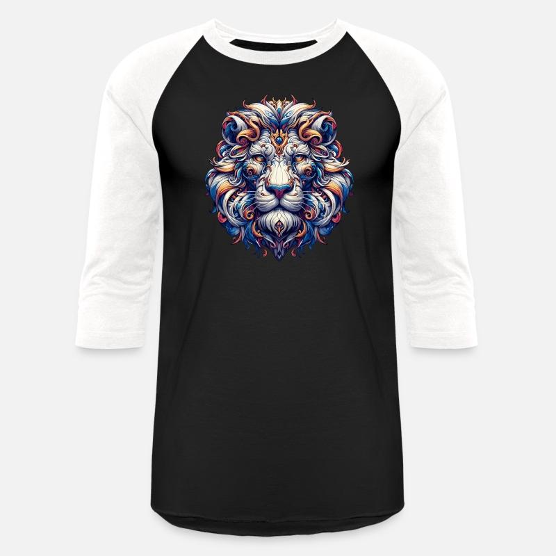 Baroque Lion Majesty: Ornate Feline Sovereign