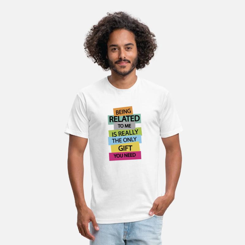 Being Related To Me Joke Family Humor Tee