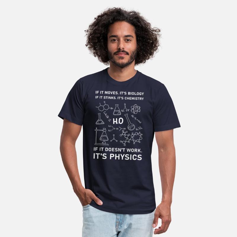 Biology or Chemistry. Doesn't work it's Physics