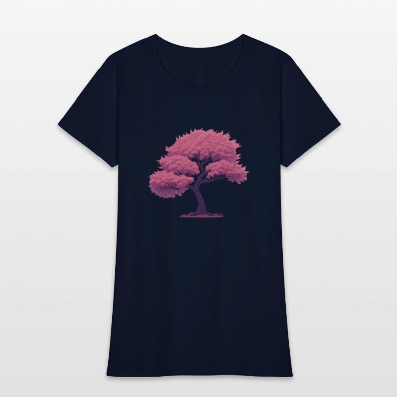 Blooming Sakura tree