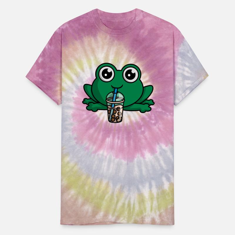 Bubble Boba Tea Drink Frog Cute Anime Kawaii Toad