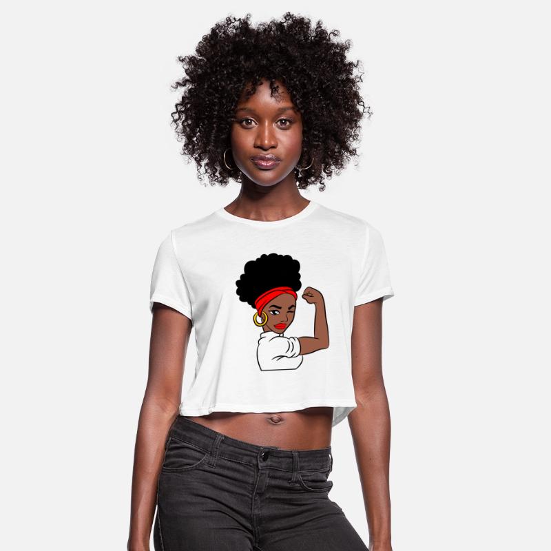 Strong Black Woman with Natural Hair