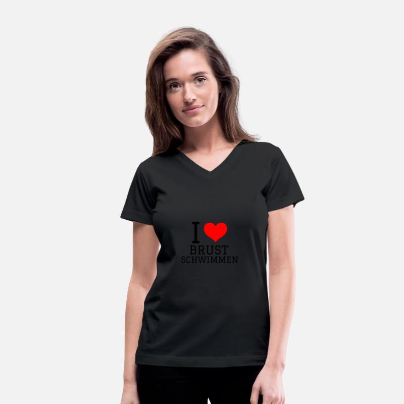 Swimming Funny Saying German I Love Breaststroke