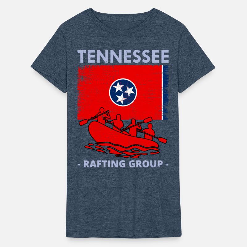 Tennessee flag native state lovers rafting group
