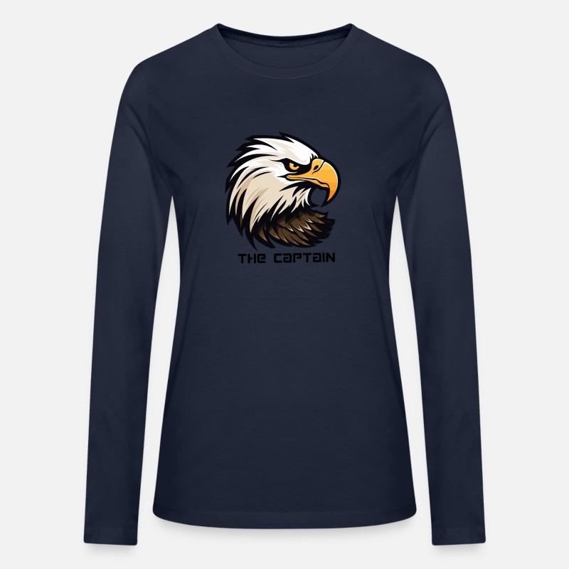 The Captain – Fearless Eagle Face Leadership Tee