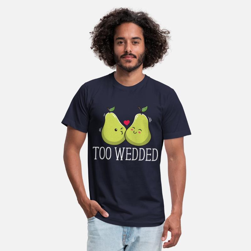 Too Wedded Funny Wedding Humor Bride and Groom Jok