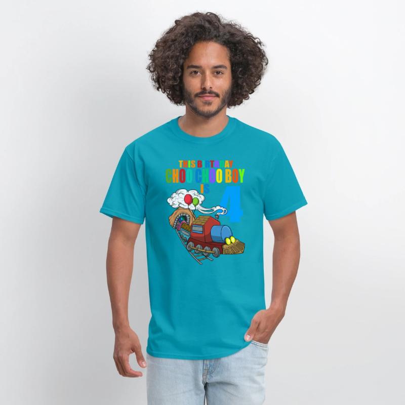 Train Birthday 4 Kids Train Steam Locomotive Boy