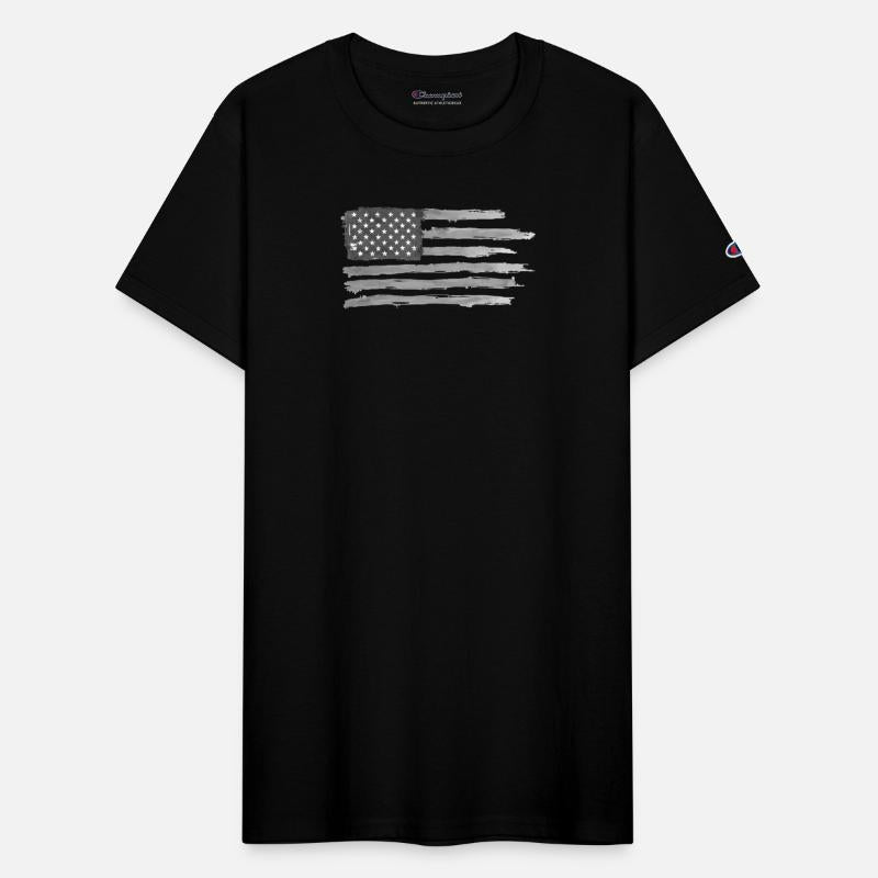 Vintage Distressed American Flag Design