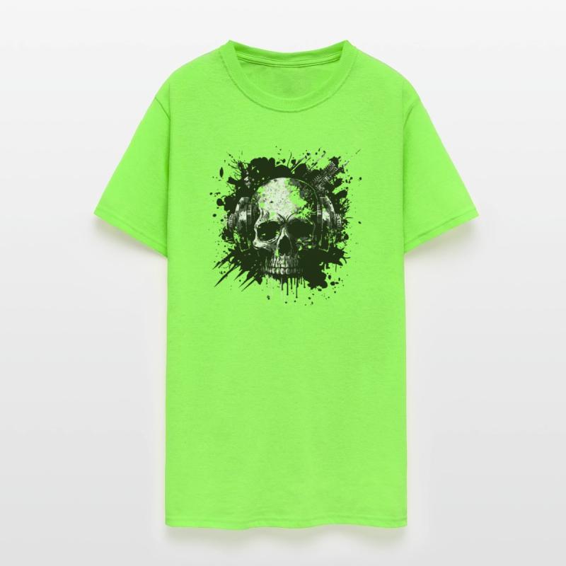 Zombie skull dj