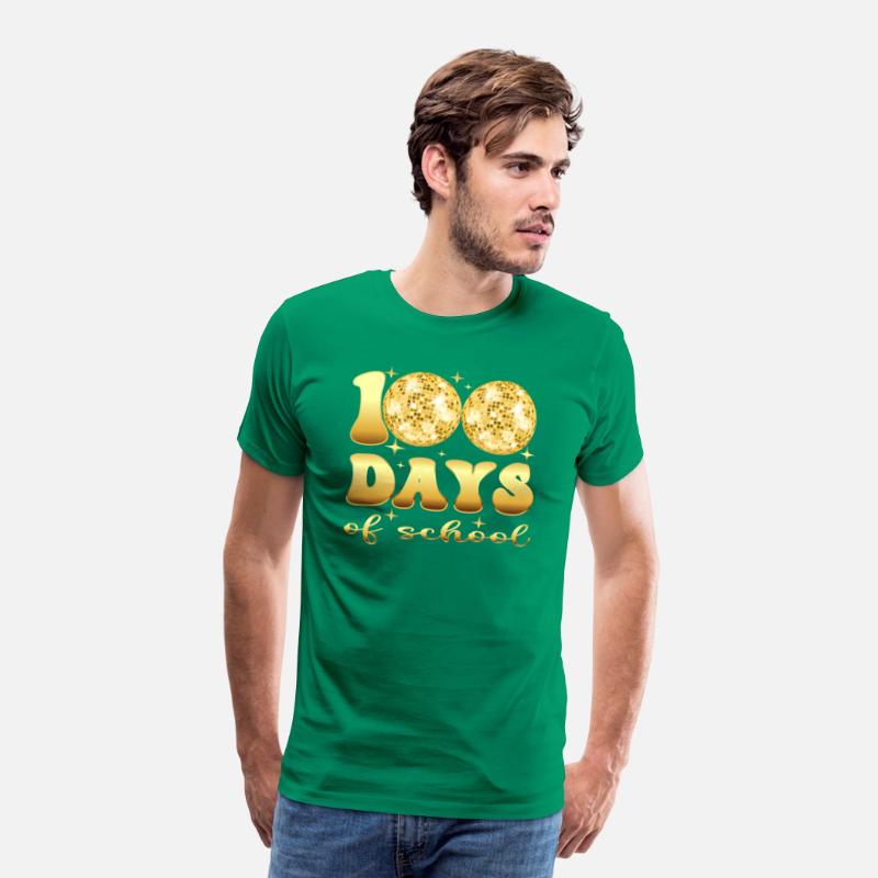 100 Days of School Retro Disco Hearts