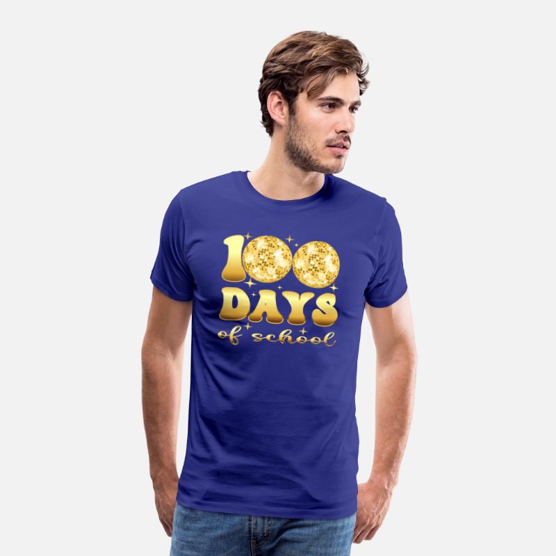 100 Days of School Retro Disco Hearts