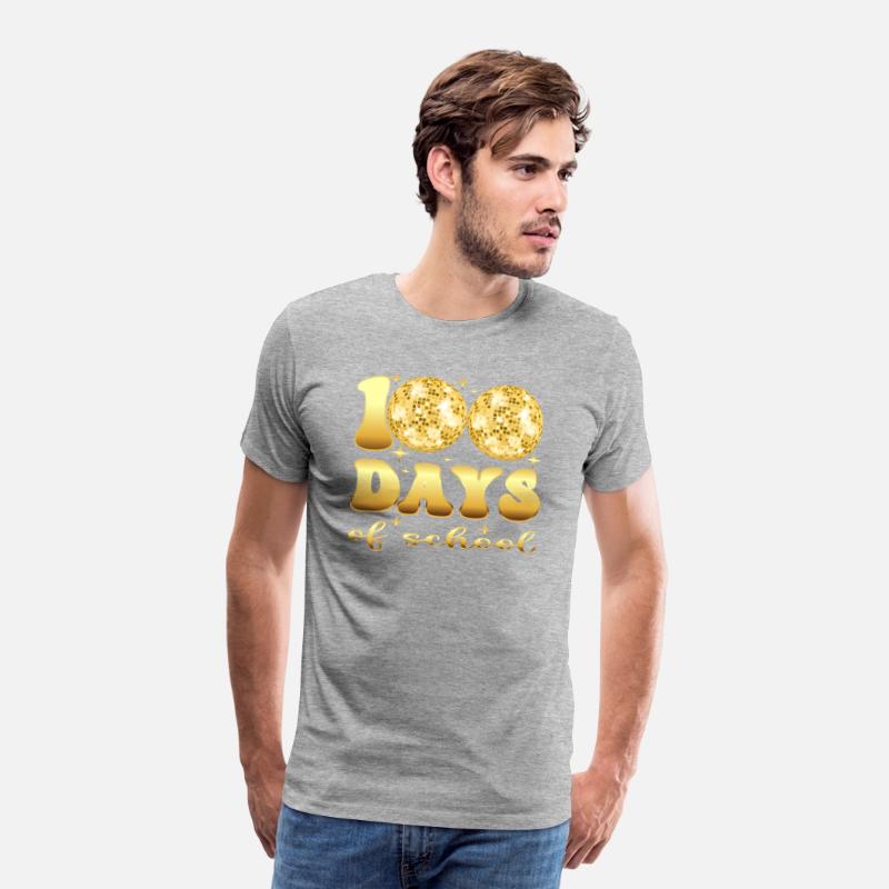 100 Days of School Retro Disco Hearts