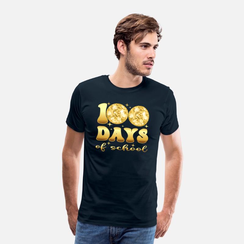 100 Days of School Retro Disco Hearts