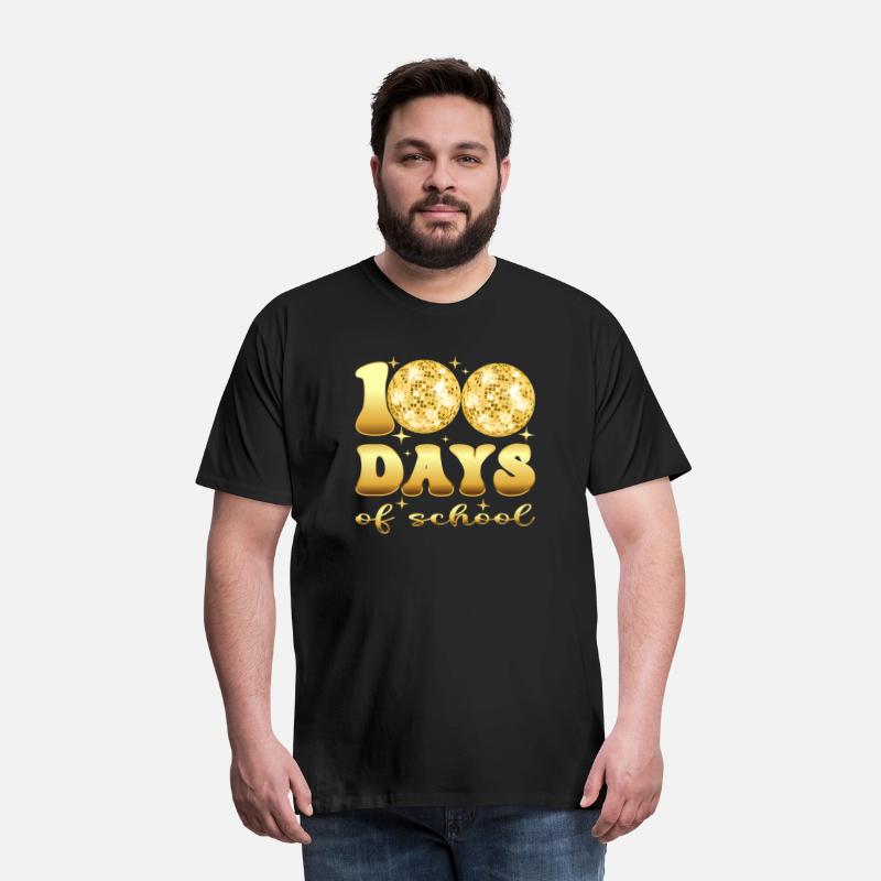 100 Days of School Retro Disco Hearts