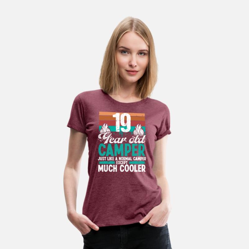 19 Year Old Camper Scouting Camping 19 Birthday