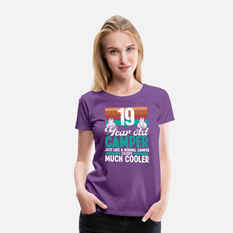 19 Year Old Camper Scouting Camping 19 Birthday