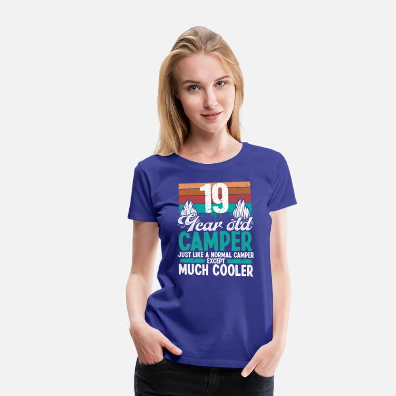 19 Year Old Camper Scouting Camping 19 Birthday