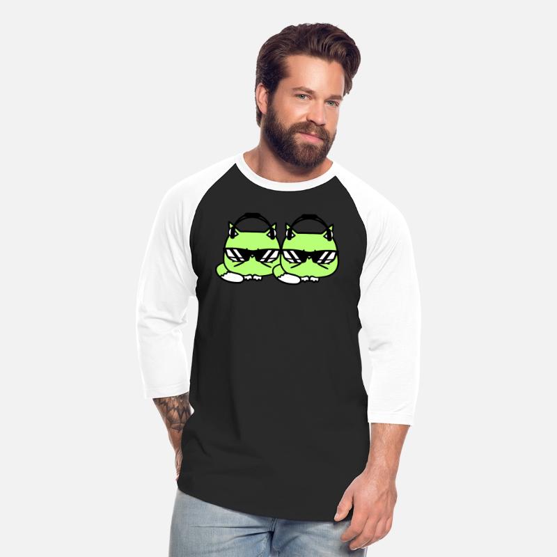 2 Cute Cool DJ Cats Pet Kitten Team Party Animals