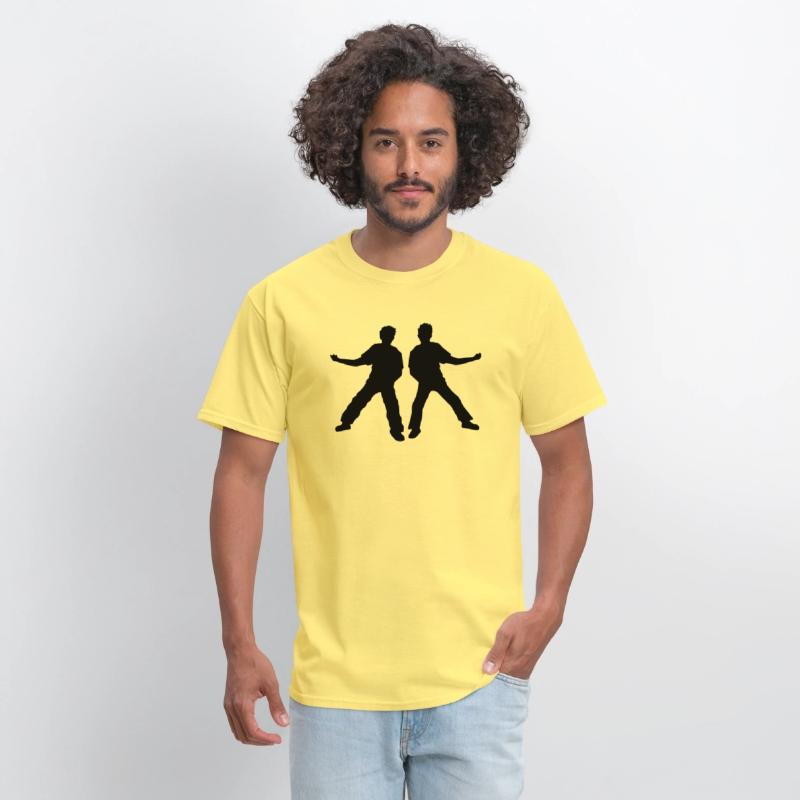 2 friends air guitar