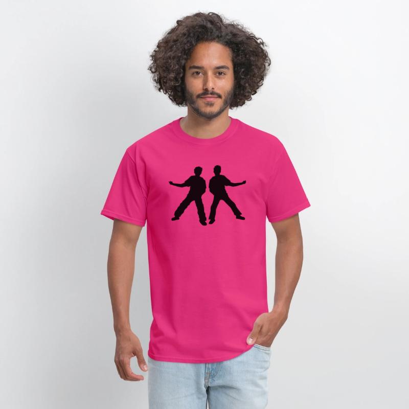 2 friends air guitar