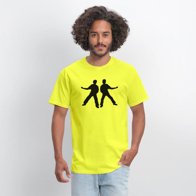 2 friends air guitar