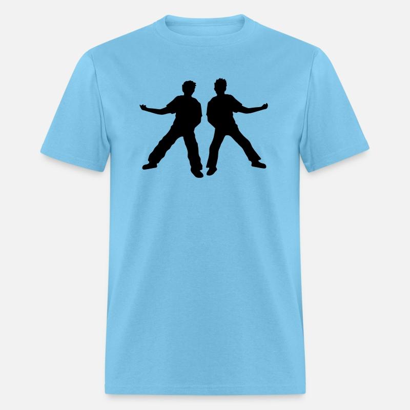 2 friends air guitar