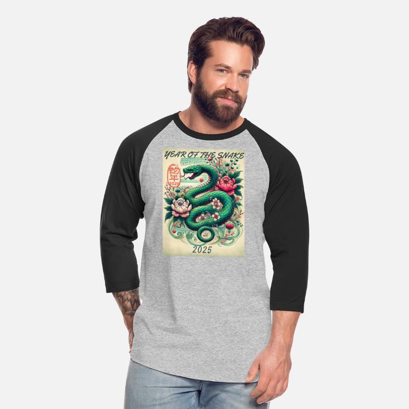 2025 Emerald Green Snake Floral Art