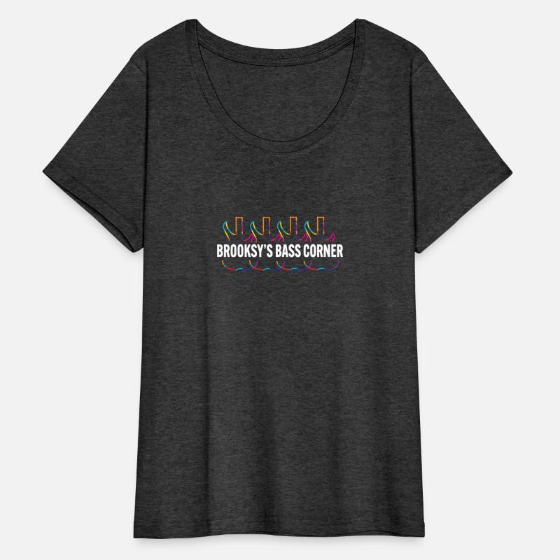 4 MULTI-COLOUR BASS GUITARS DESIGN (WHITE TEXT)