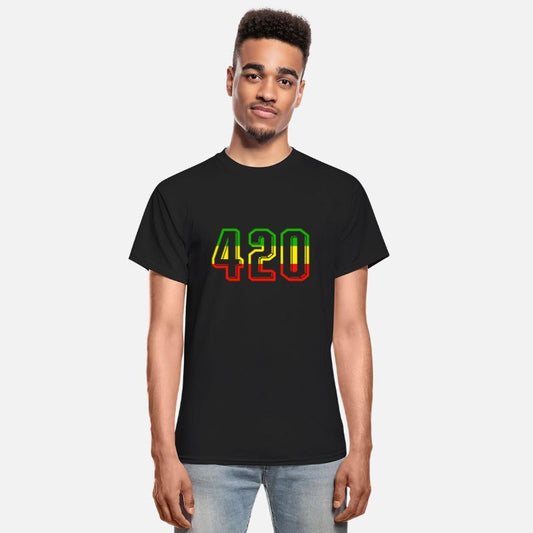 420 number high life weed reggae color change
