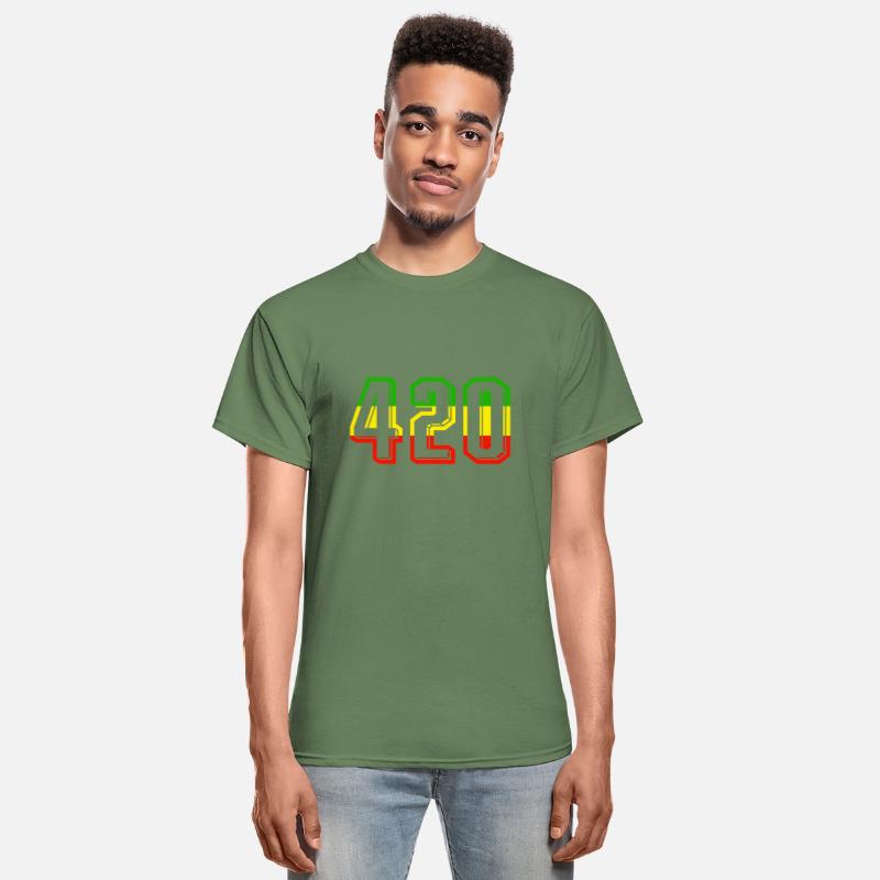 420 number high life weed reggae color change
