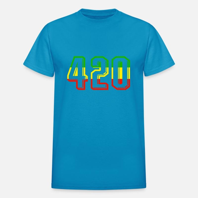 420 number high life weed reggae color change