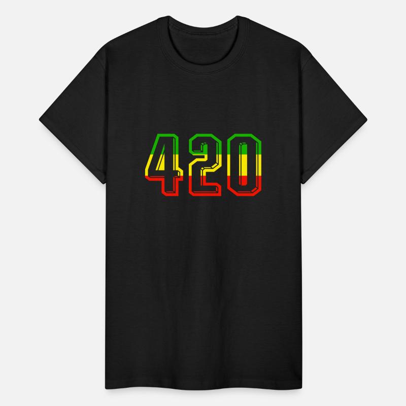 420 number high life weed reggae color change