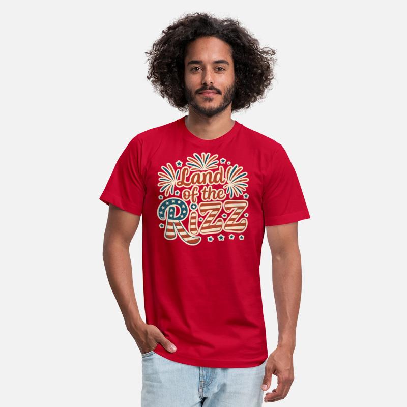 4th Of July Patriotic “Land of the Rizz” USA Vibes
