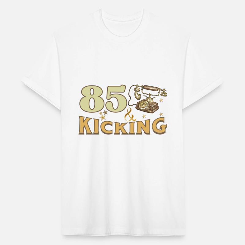 85 and Kicking Birthday Vintage Telephone Design