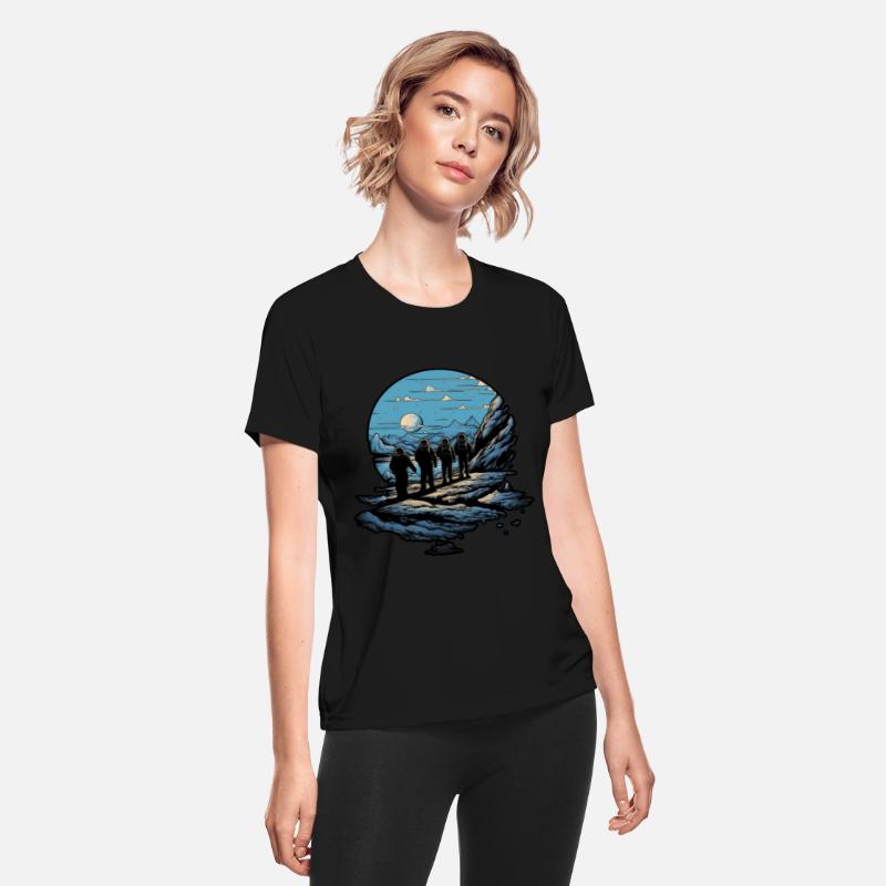 A group of Astronauts Exploring an Alien planet