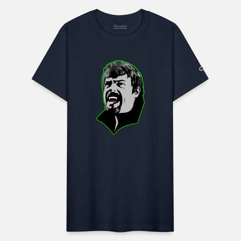 A hungry hissing vampire man - green