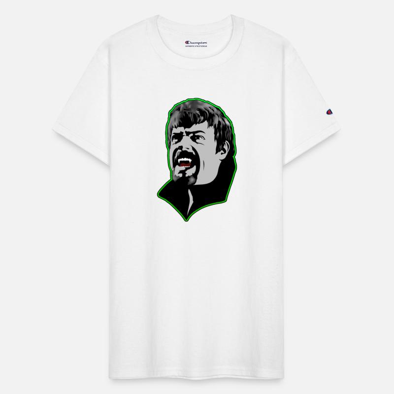 A hungry hissing vampire man - green