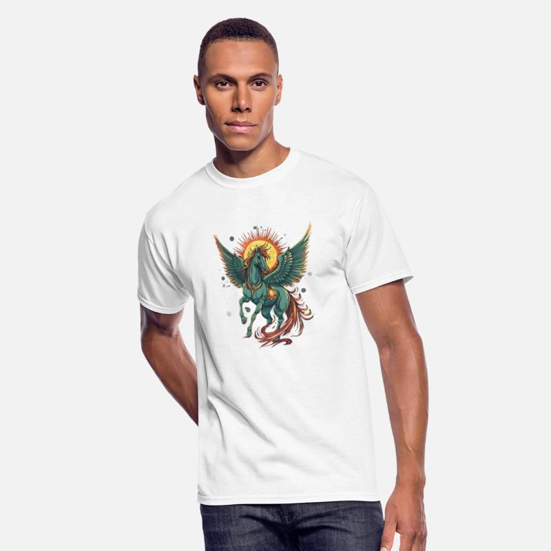 A mythical creature Pegasus