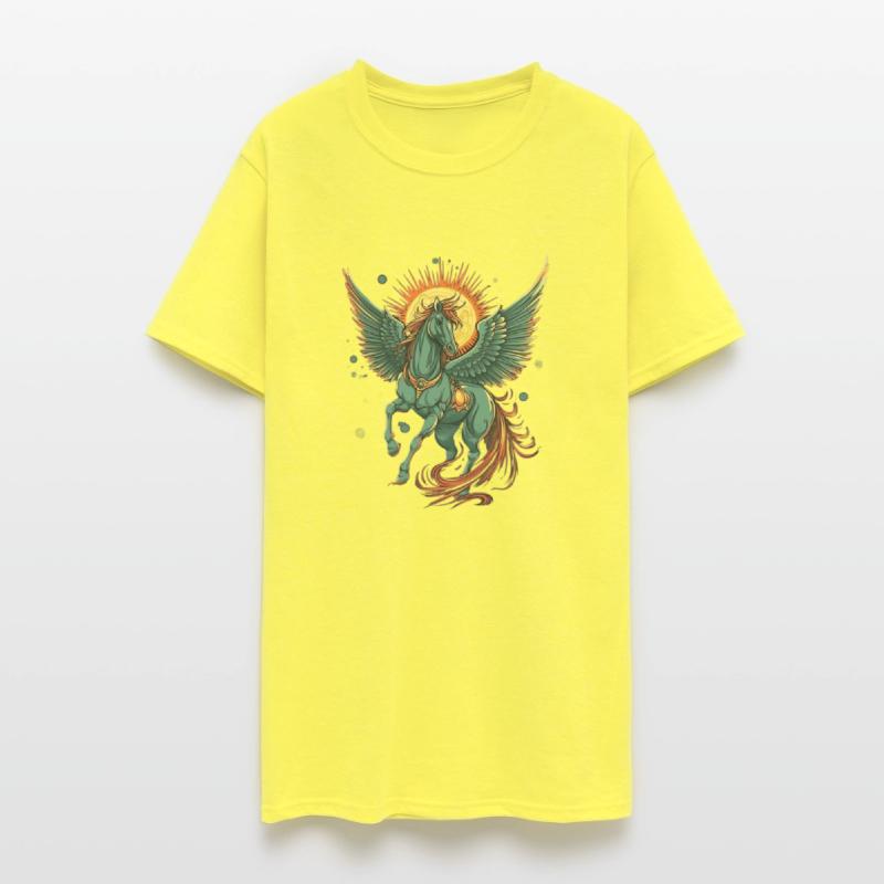 A mythical creature Pegasus
