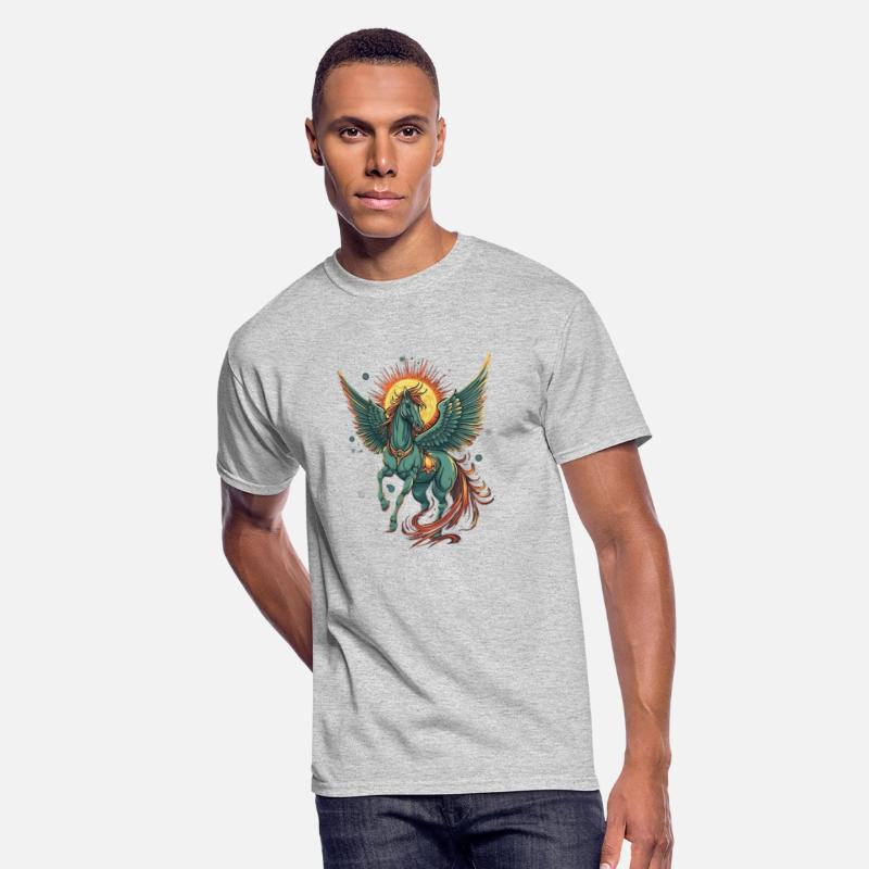 A mythical creature Pegasus