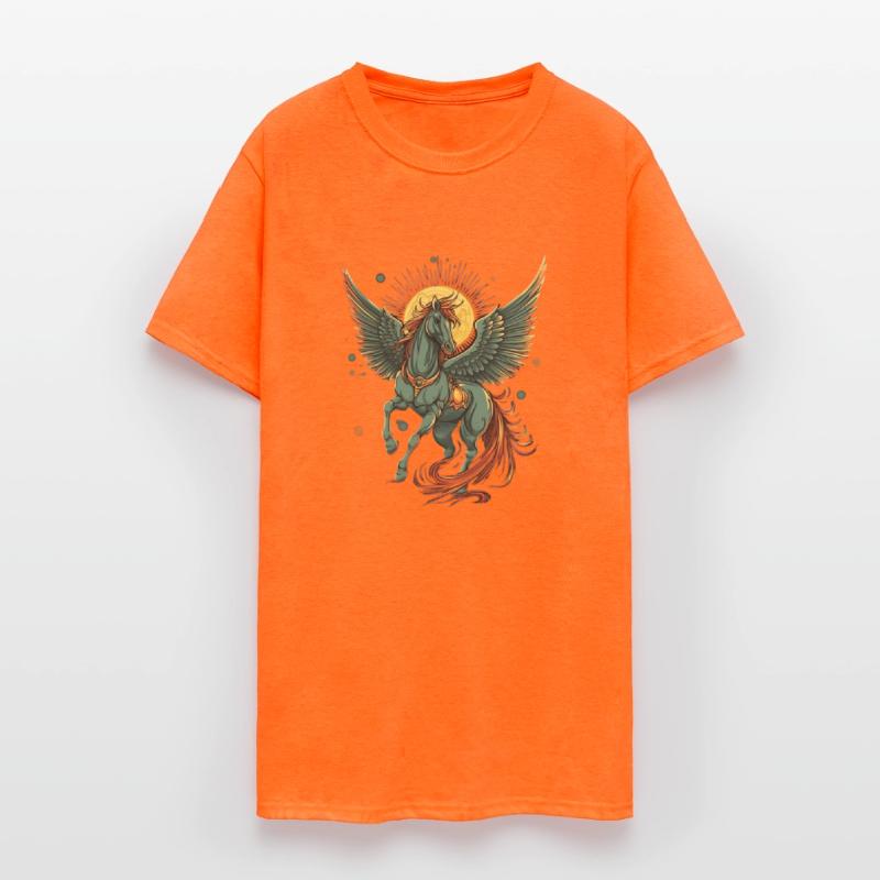 A mythical creature Pegasus