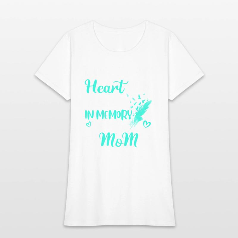 A Piece Of My Heart Is In Heaven In Memory Of Mom