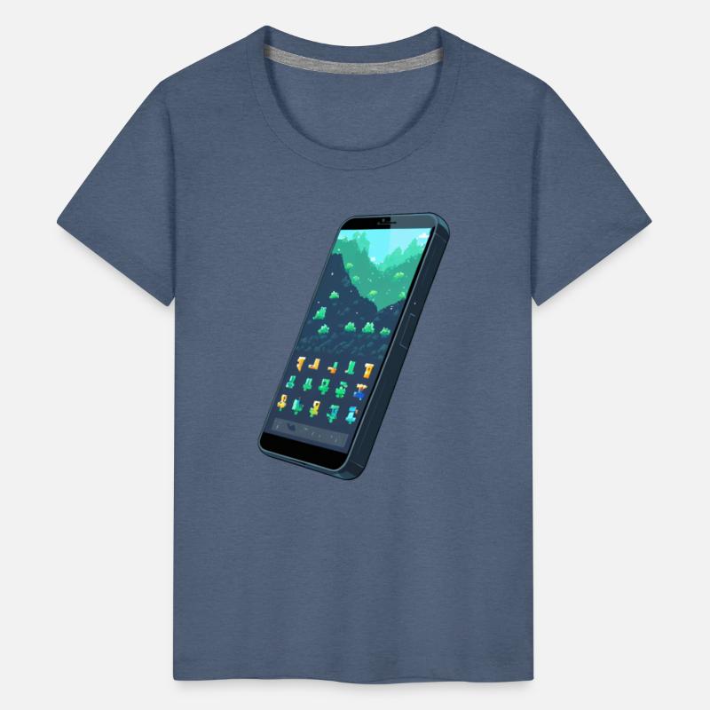 A pixel art of a mobile