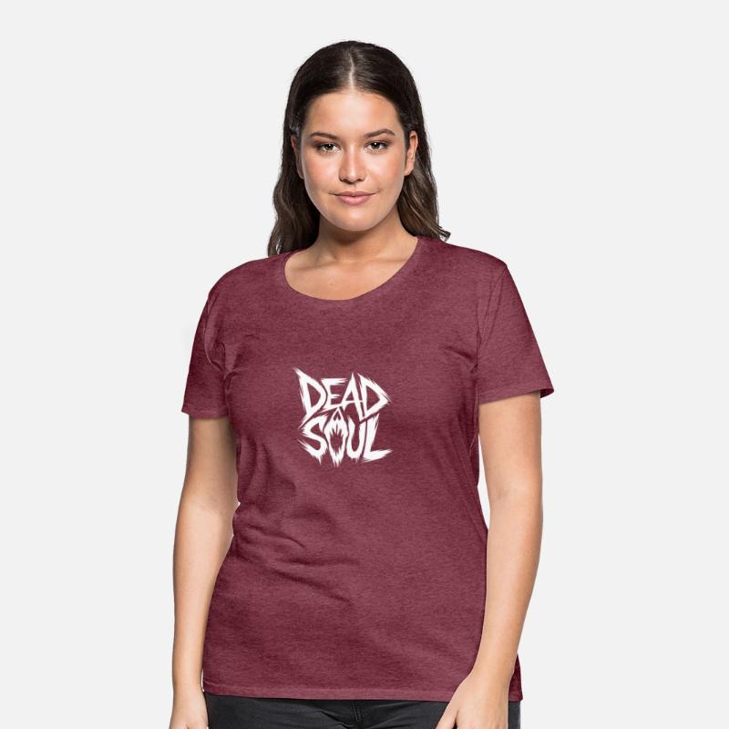a stylized illustration of the text dead soul