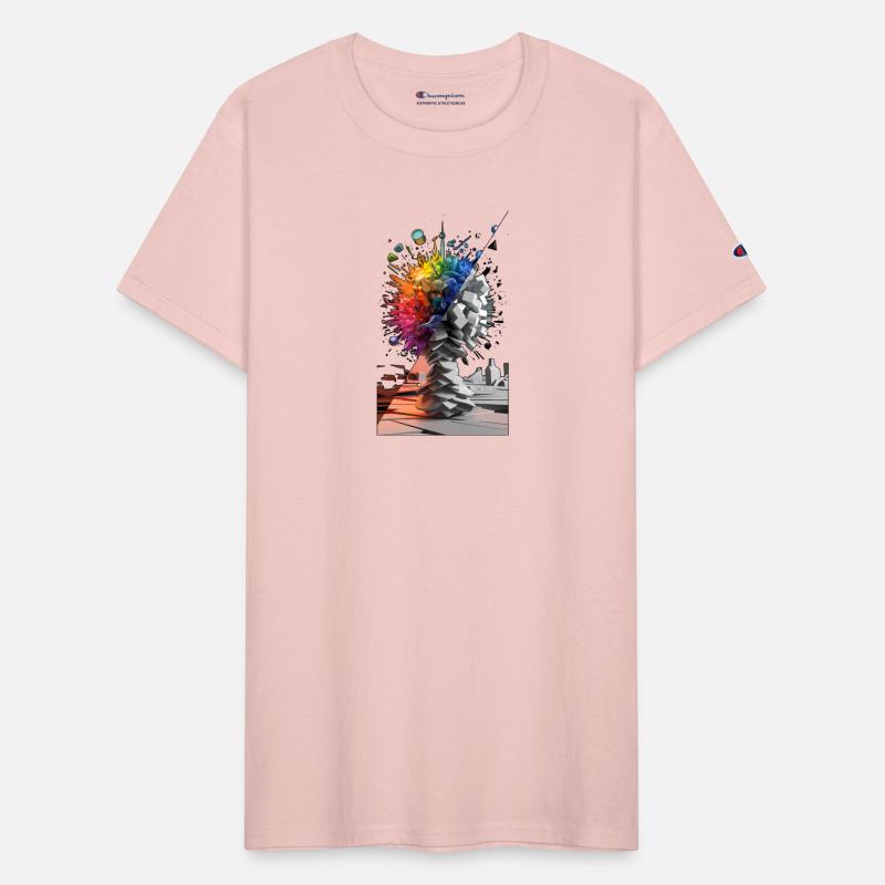 Abstract Colorful Explosion Grayscale Geometric