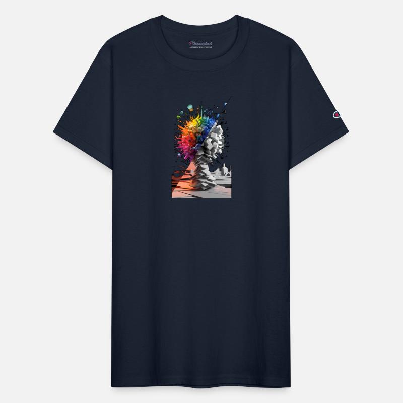 Abstract Colorful Explosion Grayscale Geometric