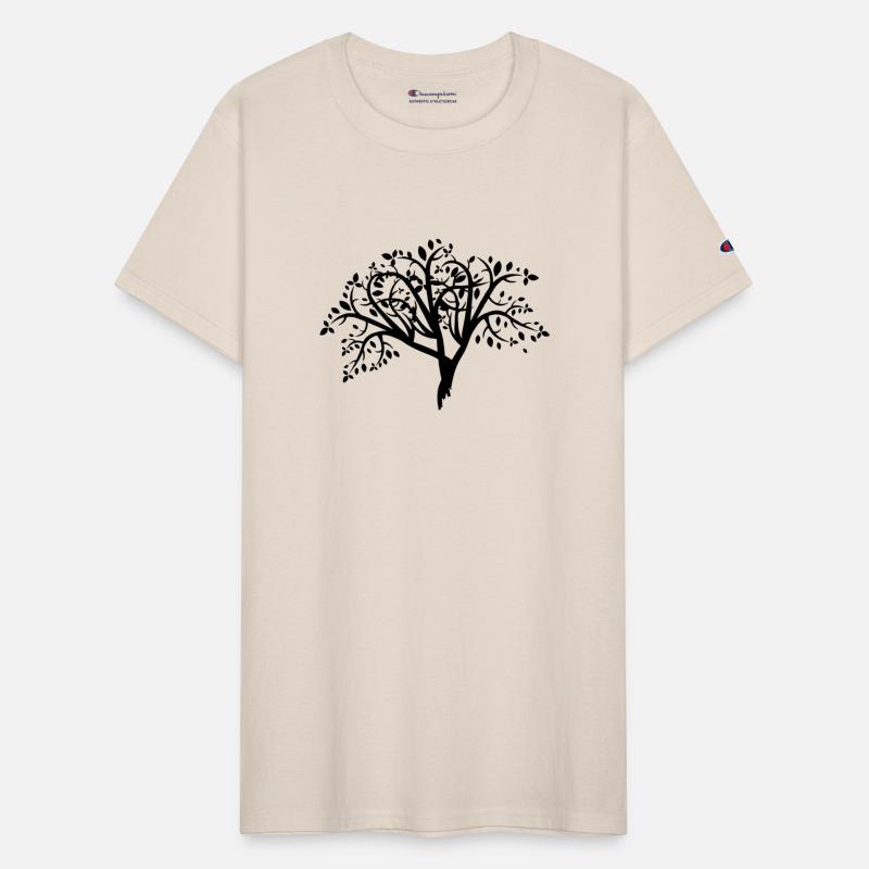 Abstract Tree Silhouette