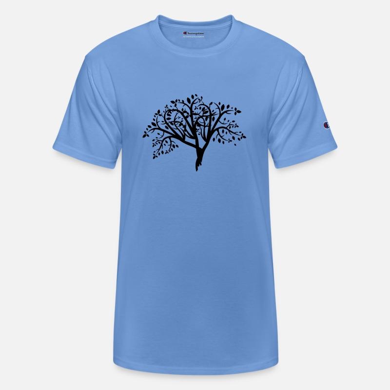 Abstract Tree Silhouette